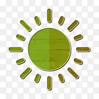 太阳图标 天气图标 平面设计-空若网 太阳图标 天气图标 平面设计-空若网