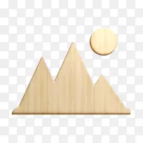 山脉图标 雪图标 三角形-空若网 山脉图标 雪图标 三角形-空若网