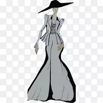 时装插画剪贴画.时尚插画-空若网 时装插画剪贴画.时尚插画-空若网