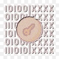 互联网技术图标 加密图标 线-空若网 互联网技术图标 加密图标 线-空若网