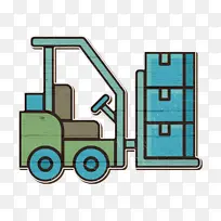 物流图标 叉车图标 卡车图标-空若网 物流图标 叉车图标 卡车图标-空若网