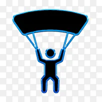 降落伞图标 运动图标 线条-空若网 降落伞图标 运动图标 线条-空若网