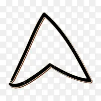 手绘箭头图标 向上箭头图标 三角形-空若网 手绘箭头图标 向上箭头图标 三角形-空若网