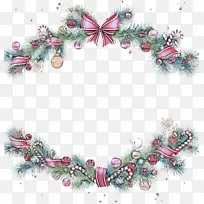 冷杉 树枝 花环-空若网 冷杉 树枝 花环-空若网