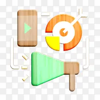 数字营销图标 活动图标 线条-空若网 数字营销图标 活动图标 线条-空若网