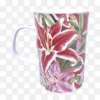 杯子 花 咖啡杯-空若网 杯子 花 咖啡杯-空若网