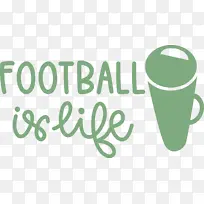 绿色足球标志-空若网 绿色足球标志-空若网