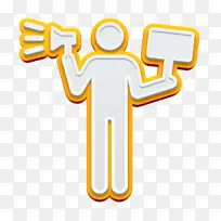 呼喊图标 标志 符号-空若网 呼喊图标 标志 符号-空若网