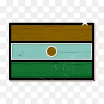 标志图标 矩形 绿色-空若网 标志图标 矩形 绿色-空若网