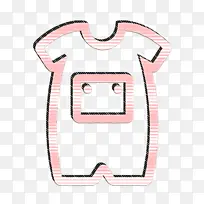 婴儿服装图标 时尚图标 线条-空若网 婴儿服装图标 时尚图标 线条-空若网