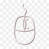 鼠标图标 线图标 线-空若网 鼠标图标 线图标 线-空若网