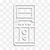 机箱图标 徽标 文本-空若网 机箱图标 徽标 文本-空若网