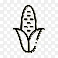 素食图标 玉米图标 标志-空若网 素食图标 玉米图标 标志-空若网