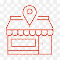 商店图标 电子商务图标 数据-空若网 商店图标 电子商务图标 数据-空若网