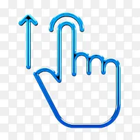 拖动图标 手势图标 线条-空若网 拖动图标 手势图标 线条-空若网