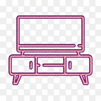 电视图标 线 米-空若网 电视图标 线 米-空若网