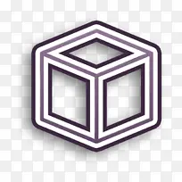网页开发图标 立方体图标 计算机-空若网 网页开发图标 立方体图标 计算机-空若网