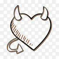 图标 魔鬼图标 手绘爱情元素图标-空若网 图标 魔鬼图标 手绘爱情元素图标-空若网