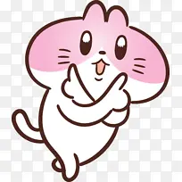 猫卡通 可爱的猫 鼻子-空若网 猫卡通 可爱的猫 鼻子-空若网