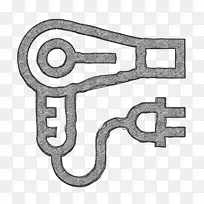 吹风机图标 家用物品图标 符号-空若网 吹风机图标 家用物品图标 符号-空若网