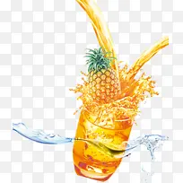 果汁菠萝植物水果科学生物-空若网 果汁菠萝植物水果科学生物-空若网