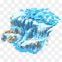 瀑布冰山-瀑布-空若网 瀑布冰山-瀑布-空若网