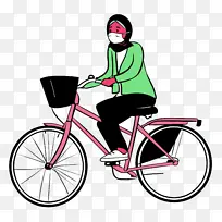女士 自行车 医用口罩-空若网 女士 自行车 医用口罩-空若网