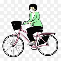女士 自行车 医用口罩-空若网 女士 自行车 医用口罩-空若网