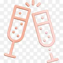 约会夜图标 葡萄酒图标 线条-空若网 约会夜图标 葡萄酒图标 线条-空若网