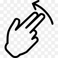 电脑图标,手势,手指滑动-空若网 电脑图标,手势,手指滑动-空若网