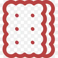 饼干图标 线 心-空若网 饼干图标 线 心-空若网