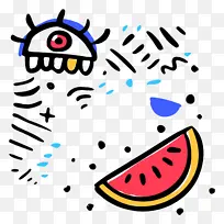 卡通 线条 米-空若网 卡通 线条 米-空若网