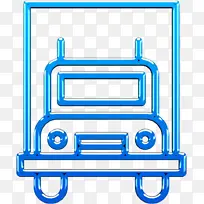 卡车图标 送货图标 线条-空若网 卡车图标 送货图标 线条-空若网