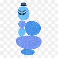 线条 米 紫色-空若网 线条 米 紫色-空若网