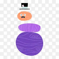 卡通 紫罗兰 线条-空若网 卡通 紫罗兰 线条-空若网