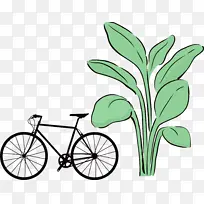 自行车 水彩 油漆-空若网 自行车 水彩 油漆-空若网