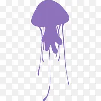 水母 卡通 人物-空若网 水母 卡通 人物-空若网