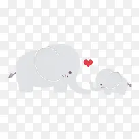 非洲象 大象 卡通-空若网 非洲象 大象 卡通-空若网