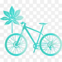 自行车 水彩 油漆-空若网 自行车 水彩 油漆-空若网