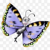 水彩画 蝴蝶 绘画-空若网 水彩画 蝴蝶 绘画-空若网