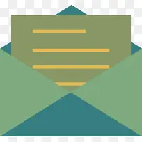 电子邮件 邮件 绿色-空若网 电子邮件 邮件 绿色-空若网