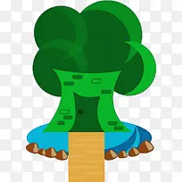 房子 木屋 树-空若网 房子 木屋 树-空若网