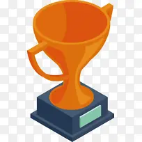 奖品 奖杯 橙色-空若网 奖品 奖杯 橙色-空若网