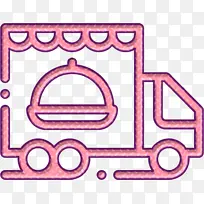 卡车图标 外卖图标 食品配送图标-空若网 卡车图标 外卖图标 食品配送图标-空若网