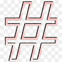 标签图标 线 米-空若网 标签图标 线 米-空若网