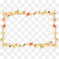 叶子 画框 树枝-空若网 叶子 画框 树枝-空若网