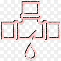 泄漏图标 线 仪表-空若网 泄漏图标 线 仪表-空若网