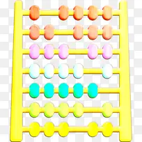 算盘图标 幼儿园图标 黄色-空若网 算盘图标 幼儿园图标 黄色-空若网