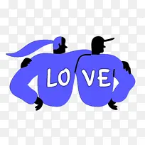 情侣 爱情 徽标-空若网 情侣 爱情 徽标-空若网