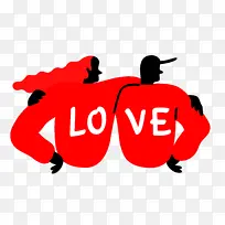 情侣 爱情 标志-空若网 情侣 爱情 标志-空若网